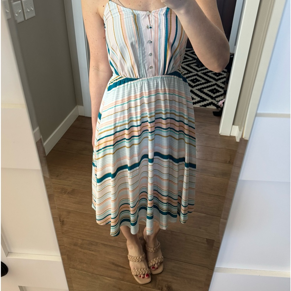 NWT LC Lauren Conrad Swept Ashore Dress sz 2 - Picture 15 of 15